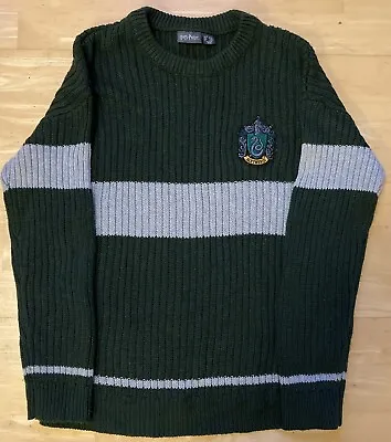 Buy Small 42  Chest Harry Potter Slythrin Quidditch Christmas Xmas Jumper Sweater • 29.99£