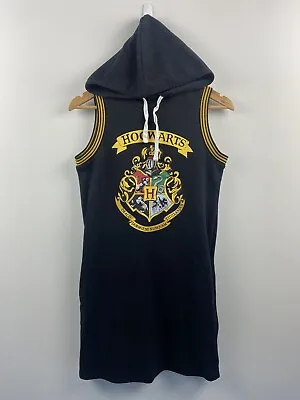 Buy Harry Potter Hogwarts Woman’s Dress With Hoodie Size Small 2018 Graphic • 12.65£
