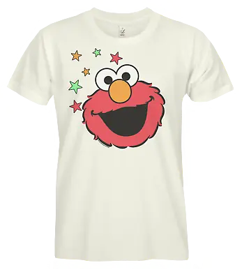 Buy Womens Sesame Street Elmo Face T Shirt 10 12 14 16 18 Famous Forever UNISEX Top • 19.99£