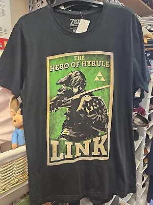Buy Nintendo The Legend Of Zelda Hero Of Hyrule  T-Shirt + Twilight Princess Cd XL • 9.99£