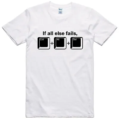Buy Mens Funny T Shirt Novelty Gift Computer Humor Joke Regular Fit 100% Cotton Tee • 8.99£