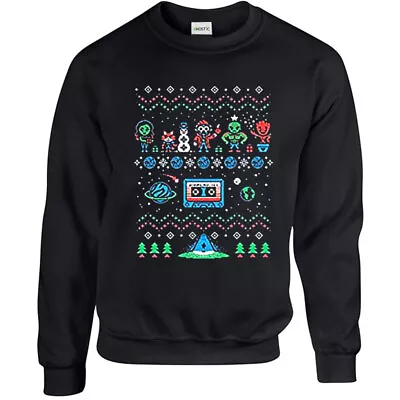 Buy Inspired Ugly Christmas Animation Galaxy Jumper Festive Xmas Sweater • 19.99£