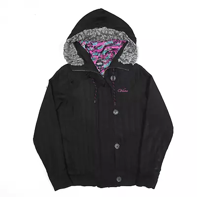 Buy VANS Womens Jacket Black Hooded M • 22.99£