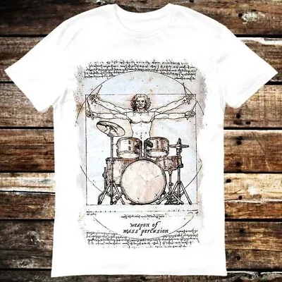 Buy Drums Da Vinci Hilarious Drummer Novelty Saying T Shirt 6316 • 6.35£