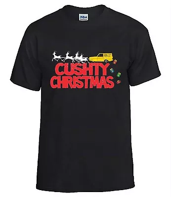 Buy Christmas T-Shirt. Only Fools And Horses Inspired Cushty Christmas Ugly T-Shirts • 12.99£