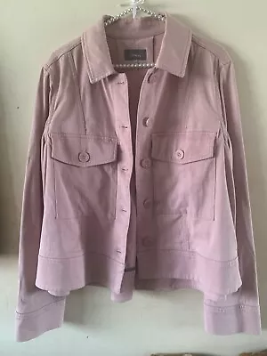 Buy Joules Jacket Size 12 Pink/lilac Bobbi Denim Swing Jacket Excellent Condition • 25£