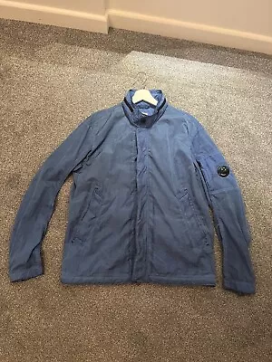Buy Men’s CP Company Chrome Blue Lightweight Jacket Size 52 XL • 150£