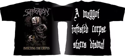 Buy Suffocation - Infecting The Crypts - T-Shirt - Größe Size S - Neu • 17.30£