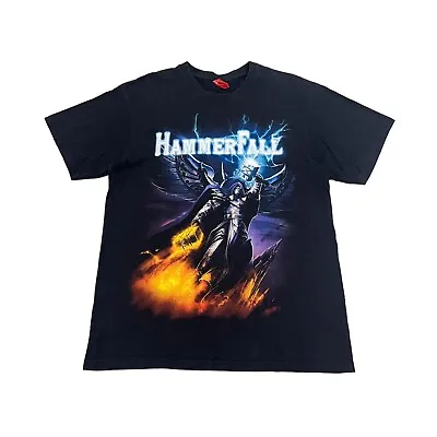 Buy HammerFall Rebels With A Cause Unruly Unrestrained Uninhibited Tshirt | Vintage • 40£