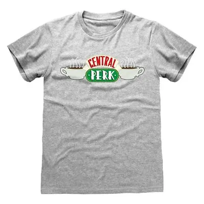 Buy FRIENDS Central Perk T-Shirt, Unisex, Grey • 10.56£