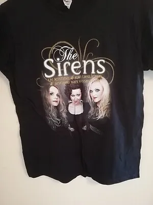 Buy The Sirens Shirt Size L Liv Kristine Anneke Van Giersbergen Kari Rueslatten • 10£
