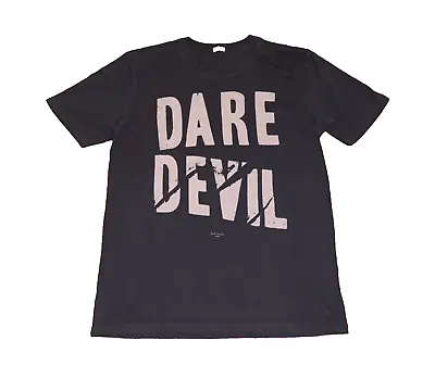 Buy PAUL SMITH Dare Devil Spell Out Front Graphic T-Shirt Mens XL CHECK MEASUREMENTS • 20£