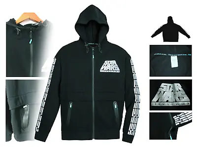 Buy Star Wars Hoodie Hooded Jacket Sweatshirt, Disney, Zip, Saga Collection New Tags • 30£