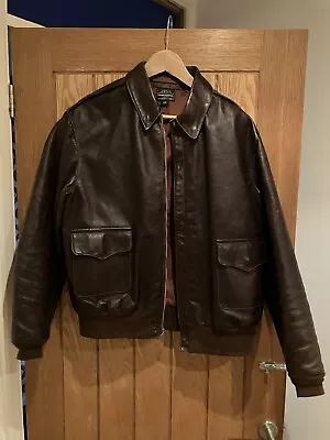 Buy Eastman A2 Leather Jacket Size 46 - Superb Condition  • 625£