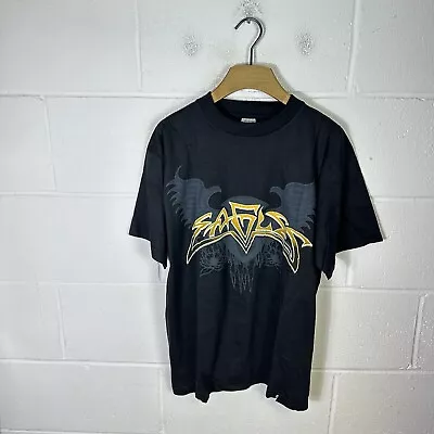 Buy Vintage Eagles Shirt Mens Large Black 1996 Hell Freezes Over Tour Rock Band 90s • 23.95£