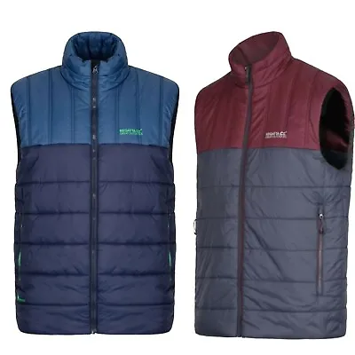 Buy Men's Regatta Quilted Padded Puffa Puffer Gilet Bodywarmer Jacket Coat RRP £50 • 19.99£