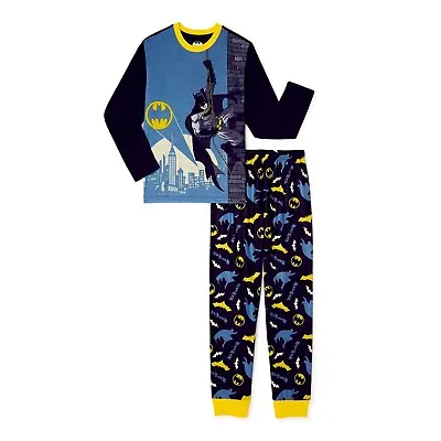 Buy NWT DC Comics Batman Pajamas Set Shirt Pants Boy Girl Joker Robin Sz 4 5 6 7 8 • 11.26£
