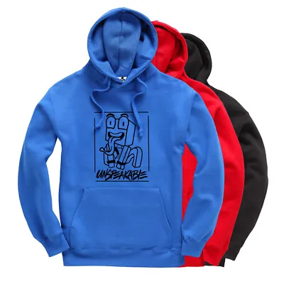Buy Unspeakable Kids Hoodie Gaming Gamer Hooded Pullover Merch Gift (Black Print) • 11.99£