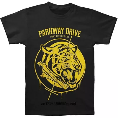 Buy Parkway Drive Tiger Tshirt Size Medium Rock Metal Thrash Death Punk • 12£
