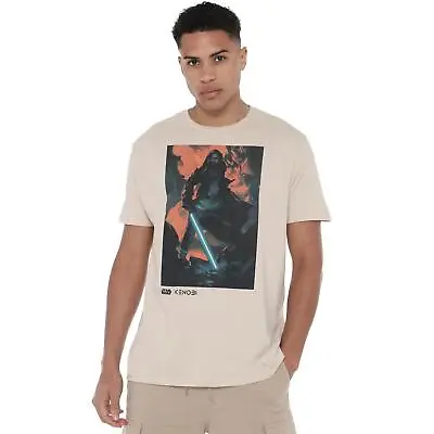 Buy Star Wars Mens T-shirt Victorious Ewan Kenobi Top Tee S-2XL Official • 13.99£