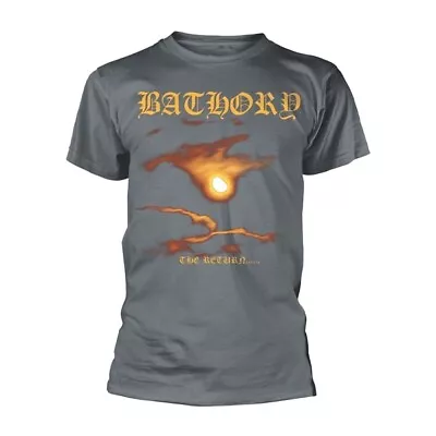 Buy Bathory 'The Return' Grey T Shirt - NEW • 16.99£