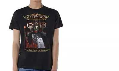Buy Mastodon Emperor Of Sand Tshirt-black-extra Large Rock Metal Thrash Death Punk • 11.40£