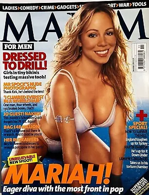 Buy Maxim Magazine MARIAH CAREY Nov 2003 • 2.65£