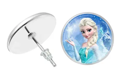 Buy Disney Frozen Anna Elsa Earrings Ear Rings Studs Gift Girls Jewellery Present • 5.49£