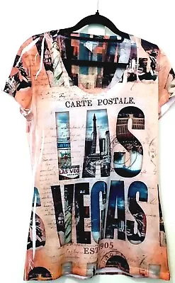 Buy Banana Expression Medium Tshirt Las Vegas All Over Print Skyline  • 3£