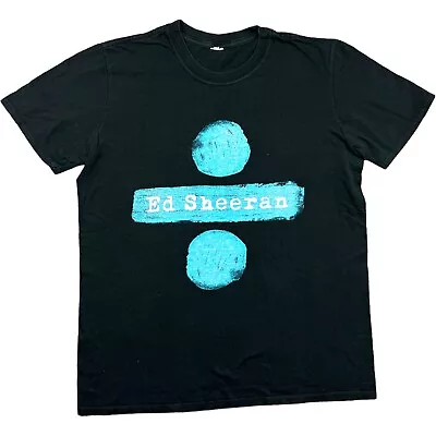 Buy Ed Sheeran T Shirt Medium Black Tour Concert Tee Band T Shirt Graphic Pop M • 22.50£