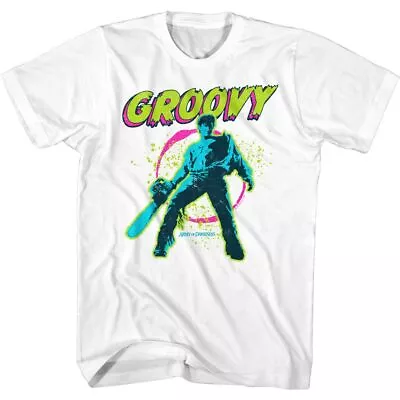 Buy Army Of Darkness - Groovy - Short Sleeve - Adult - T-Shirt • 64.30£