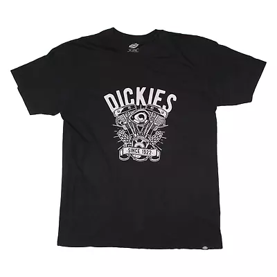 Buy DICKIES Mens T-Shirt Black 2XL • 13.99£