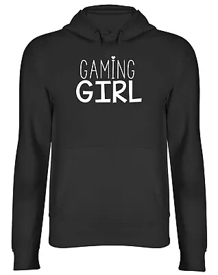 Buy Gaming Girl Mens Womens Hooded Top Hoodie • 17.99£