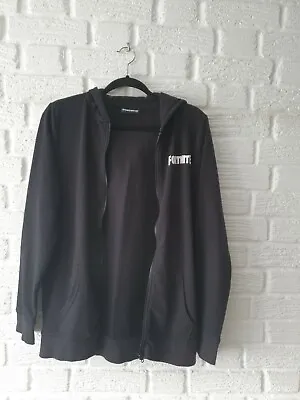 Buy FORTNITE Boys Zip Up Tracksuit Jacket Black - (c) 2019 Epic Games UK Size14-15Y • 10£