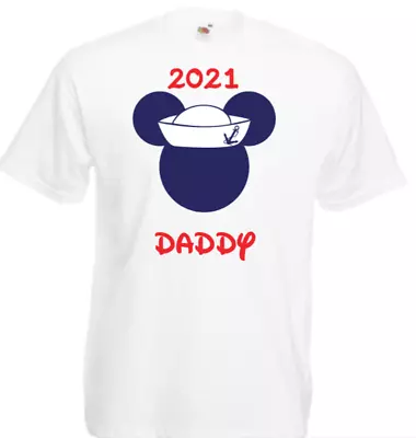 Buy Personalised Family Matching Cruise T Shirts Staycation 1yr To 2xL Captain Dream • 9.49£