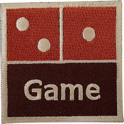 Buy Retro Game Embroidered Iron Sew On Patch Jacket Shirt Bag Brown Embroidery Badge • 2.79£