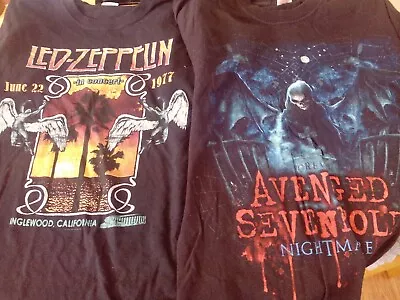 Buy Led Zepplin Avenge Sevenfold T Shirt's Small • 3.99£