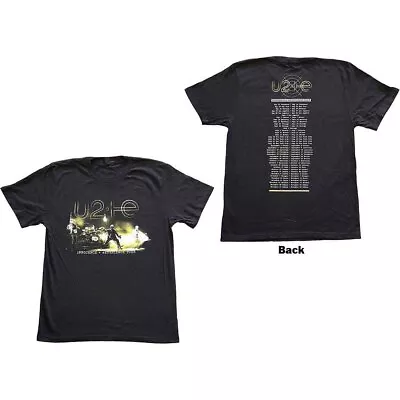 Buy U2 Stage Photo Official Tee T-Shirt Mens • 15.99£