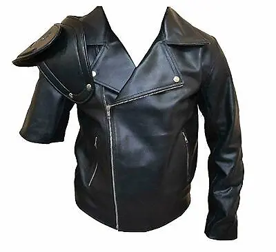 Buy Mens Mad Max Fury Road 2 Tom Hardy Leather Jacket - New Arrival - Best Seller • 96.37£