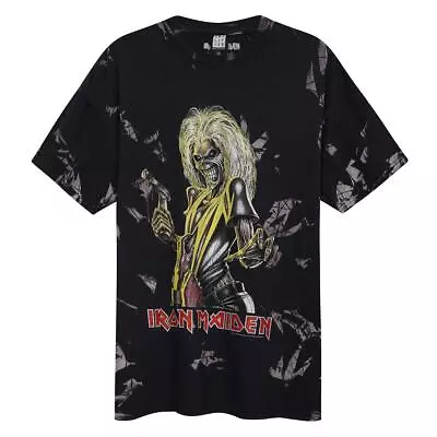 Buy Amplified Unisex Adult Killers Iron Maiden T-Shirt GD1657 • 43.59£