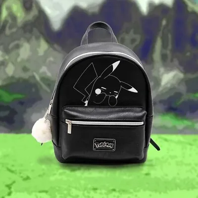Buy Pokémon Pikachu Backpack Black Official Gaming Tv Merch Cute Kawaii Bag • 39.99£