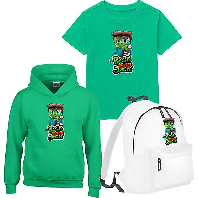 Buy BECKBROJACK Kids T-Shirt Youtuber Gaming Gamer Boys Girls Hoodie School Bagpack • 7.99£
