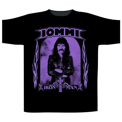 Buy Official Licensed - Tony Iommi - Vintage Purple T Shirt Metal Black Sabbath • 21.99£