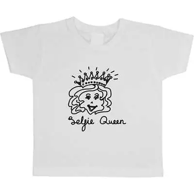 Buy 'Selfie Queen' Children's / Kid's Cotton T-Shirts (TS016263) • 5.99£