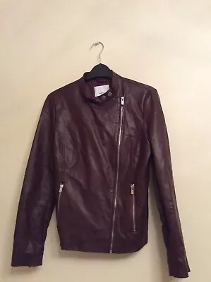 Buy Faux Leather Women Jacket Size M By Mango • 27£