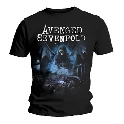 Buy Avenged Sevenfold T-Shirt Recurring Nightmare Band New Black Official • 14.95£