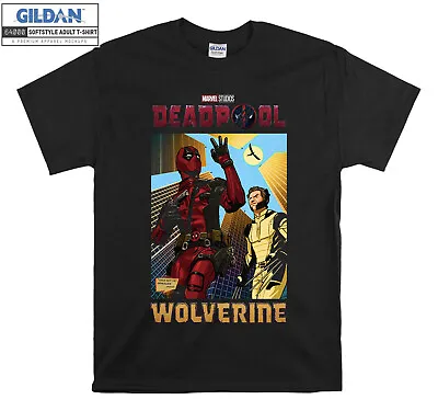 Buy Deadpool VS Wolverine Funny T-shirt Gift Hoodie Tshirt Men Women Unisex 9908 • 19.95£