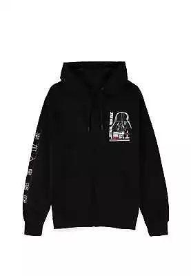 Buy Star Wars - Darth Vader Regular Fit Men's Zipper Hoodie Black • 53.33£