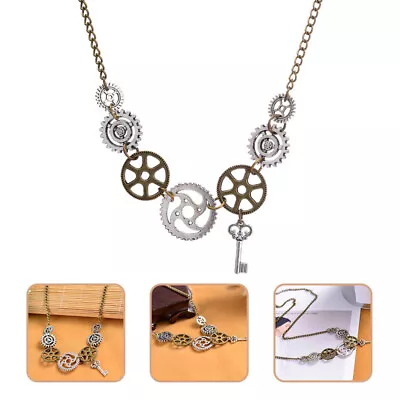 Buy Women's Steampunk Alloy Necklace - Rock Goth Style Jewelry • 7.45£