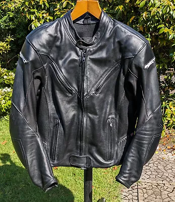 Buy Scott Leathers Venom Motorcycle Jacket 42  Chest, Very Good Condition  • 225£